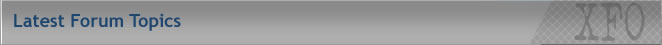Latest Forum Topics